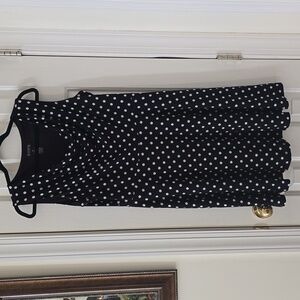 Black and White Polka Dot Dress